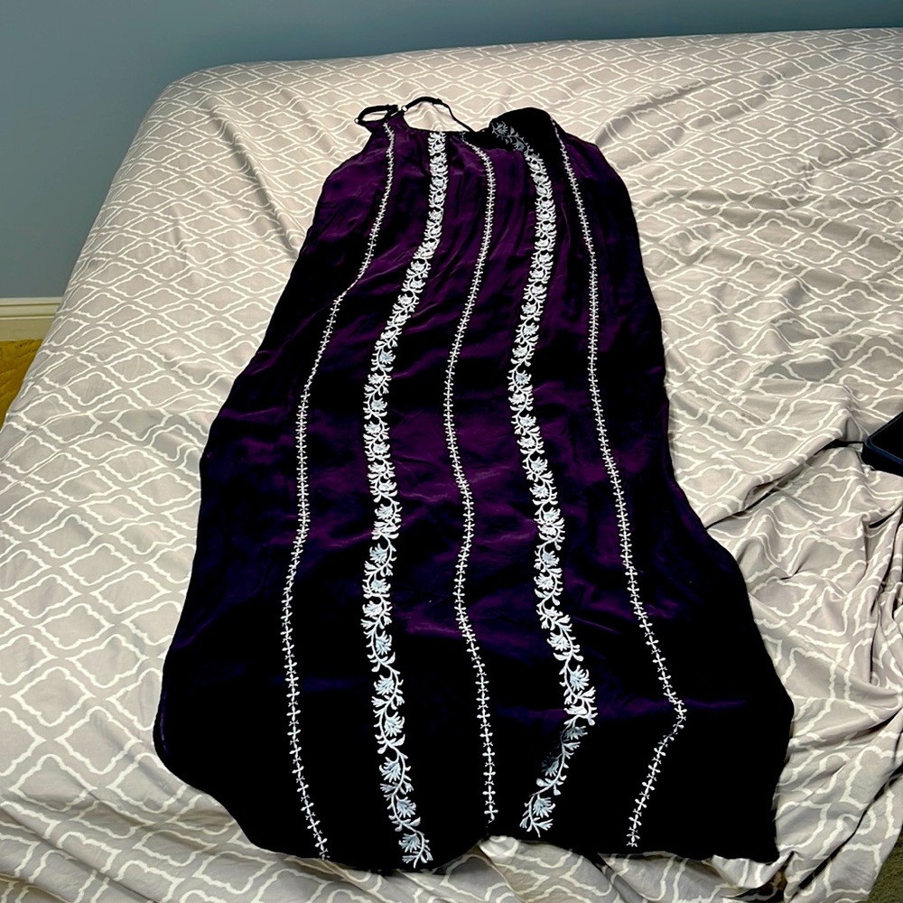 NAVY SUN DRESS